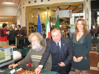 De eerste zet door de burgemeester